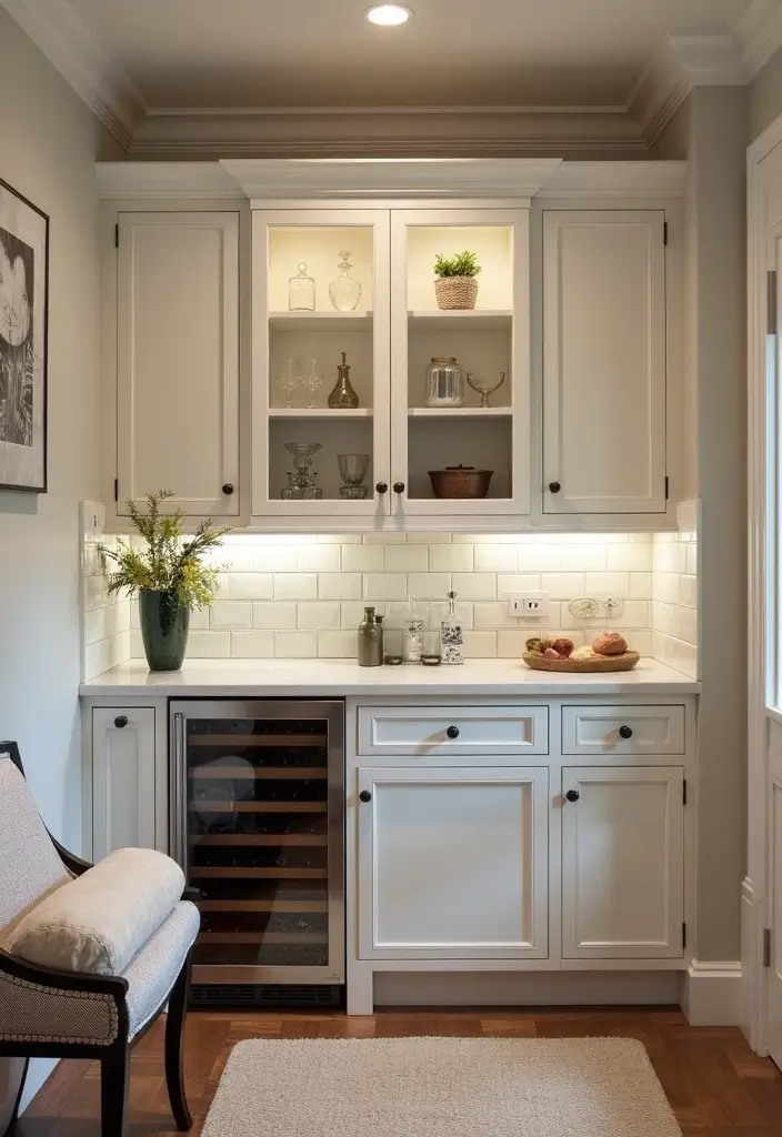 13 Butler’s Pantry Ideas That’ll Make You Wish You Had One Sooner (Don’t Miss #9!) - 4. Elegant Entertaining Space