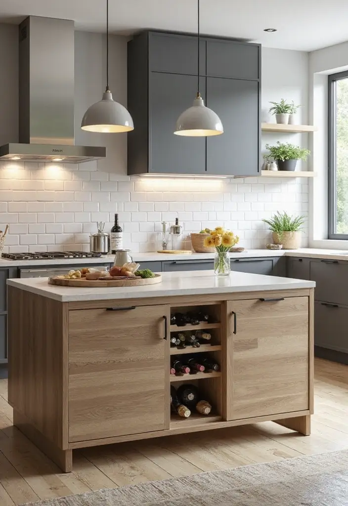 22 Clever Kitchen Storage Ideas That Will Change Your Life (Don't Miss #11!) - 16. Kitchen Island with Storage