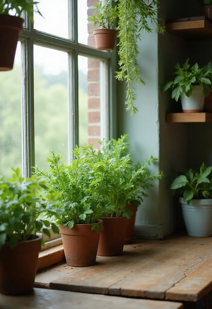 19 Dreamy Castlecore Kitchen Ideas That Feel Straight Out of a Fairytale (Wait Until You See #7!) - 6. Herb and Vegetable Gardens