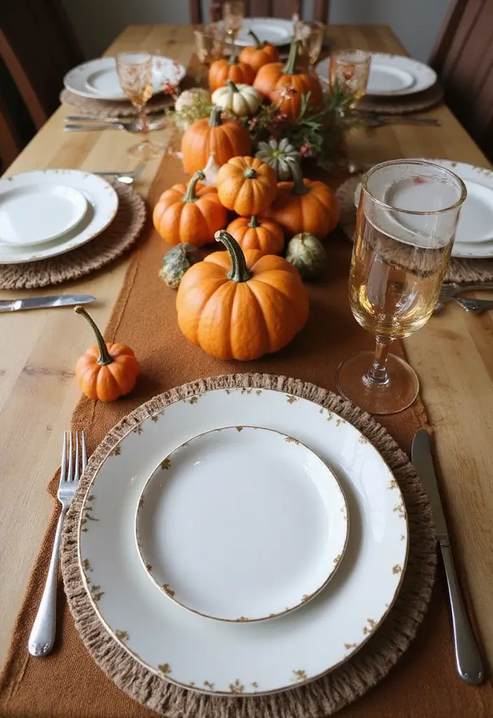 10 Budget-Friendly Fall Decorations That Look Luxurious (You Won't Believe How Cheap #5 Is!) - 7. Luxurious Looking Table Settings