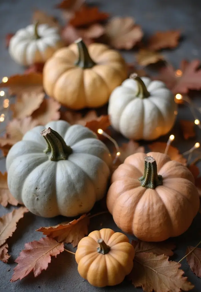 10 Budget-Friendly Fall Decorations That Look Luxurious (You Won't Believe How Cheap #5 Is!) - 1. Elegant Faux Pumpkin Arrangements