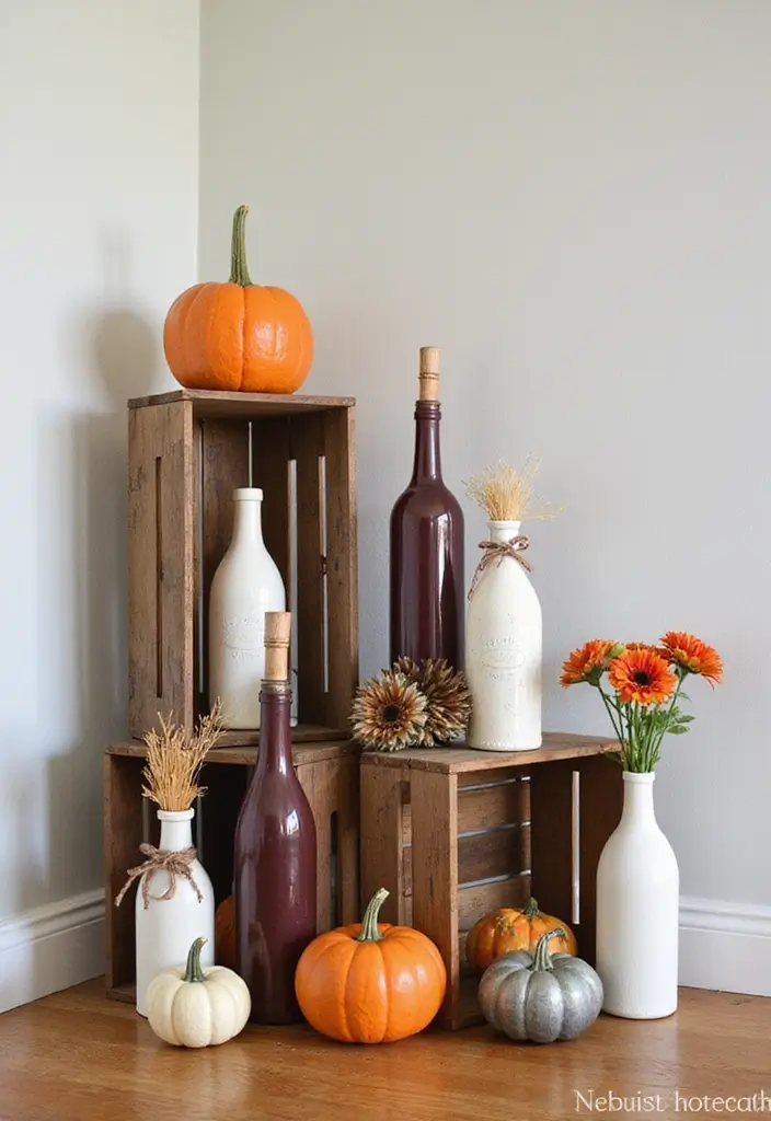 10 Budget-Friendly Fall Decorations That Look Luxurious (You Won't Believe How Cheap #5 Is!) - 10. Upcycled Fall Decor