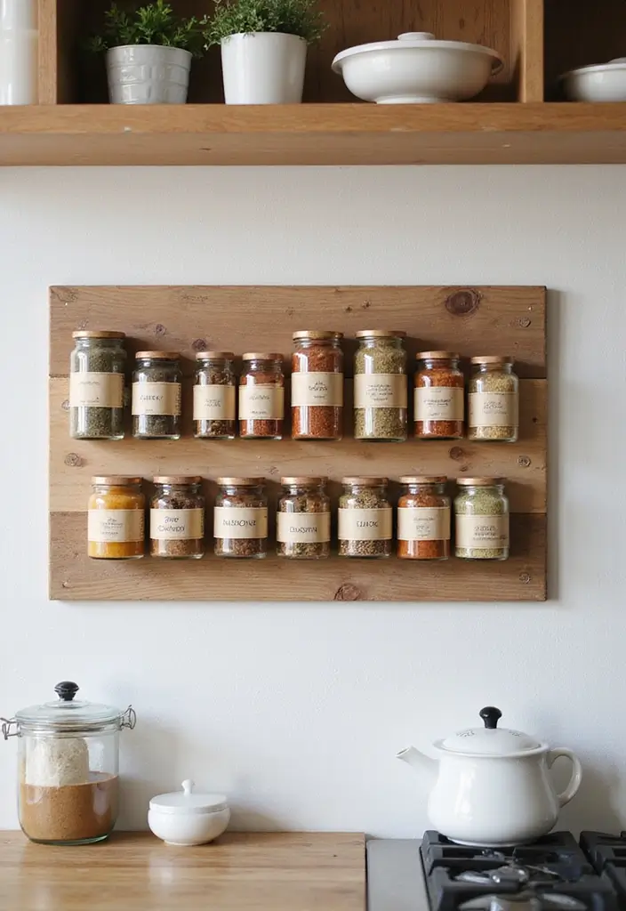 22 Clever Kitchen Storage Ideas That Will Change Your Life (Don't Miss #11!) - 4. Magnetic Spice Jars