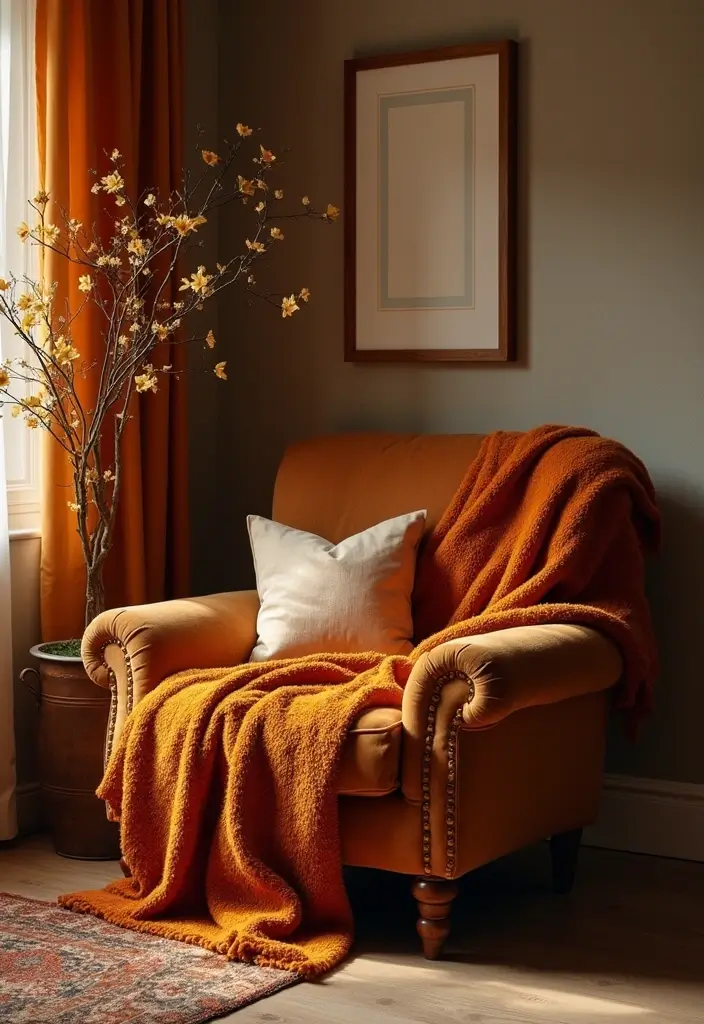 10 Budget-Friendly Fall Decorations That Look Luxurious (You Won't Believe How Cheap #5 Is!) - 2. Cozy Throw Blankets and Pillows