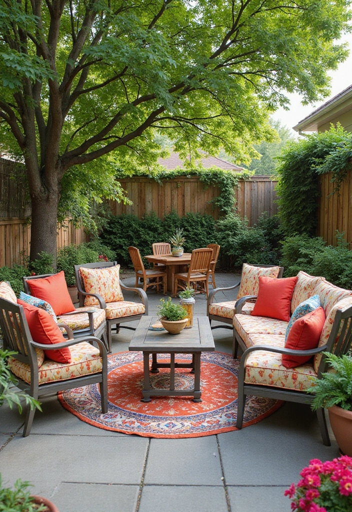 17 Color-Drenched Home Decor Ideas That’ll Make You Ditch Neutrals Forever (Just Wait Until You See #5!) - 14. Colorful Outdoor Spaces