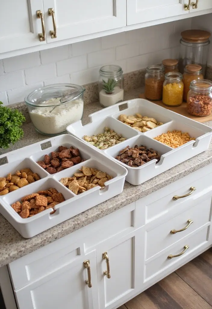 22 Clever Kitchen Storage Ideas That Will Change Your Life (Don't Miss #11!) - 18. Customizable Divided Bins