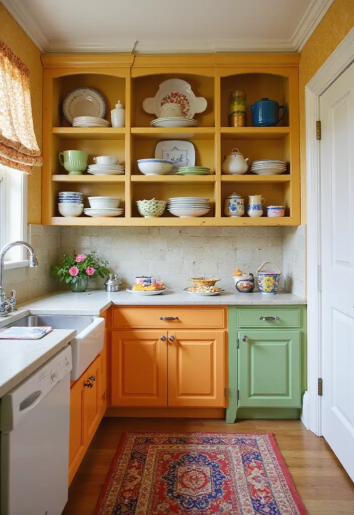 13 Butler’s Pantry Ideas That’ll Make You Wish You Had One Sooner (Don’t Miss #9!) - 5. Colorful and Bright