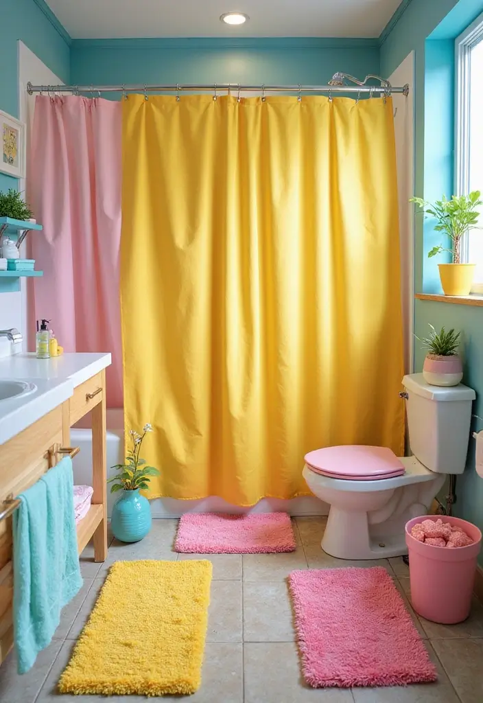 17 Color-Drenched Home Decor Ideas That’ll Make You Ditch Neutrals Forever (Just Wait Until You See #5!) - 13. Bold Bathroom Accents