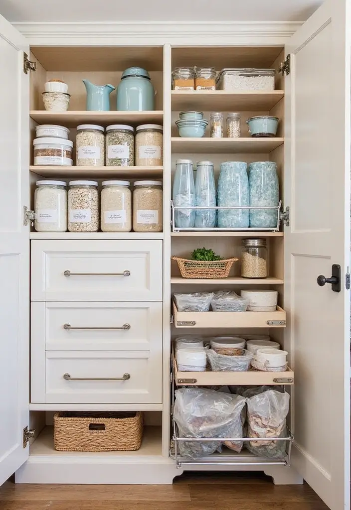 13 Butler’s Pantry Ideas That’ll Make You Wish You Had One Sooner (Don’t Miss #9!) - 9. Smart Storage Solutions