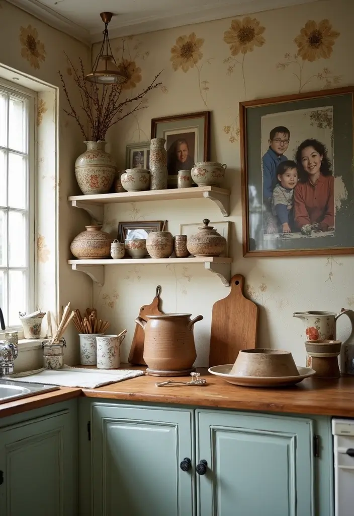 19 Dreamy Castlecore Kitchen Ideas That Feel Straight Out of a Fairytale (Wait Until You See #7!) - 19. Personal Touches