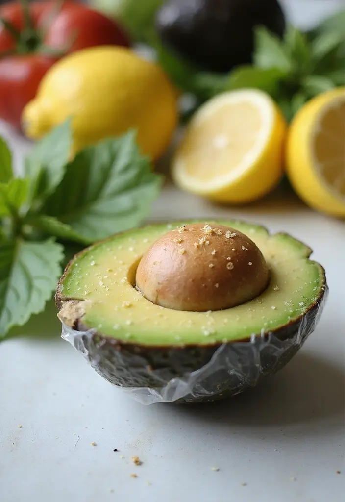 21 Genius Kitchen Hacks That’ll Instantly Upgrade Your Cooking Game (Don’t Miss #11!) - 11. Easy Avocado Storage