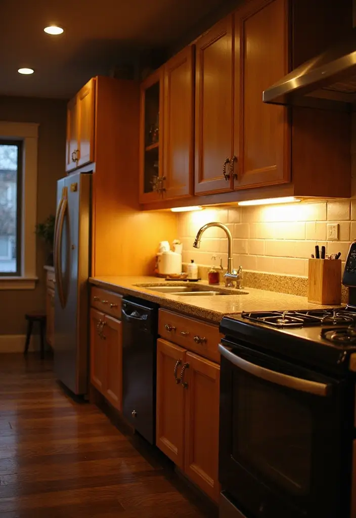 22 Clever Kitchen Storage Ideas That Will Change Your Life (Don't Miss #11!) - 13. Under-Cabinet Lighting