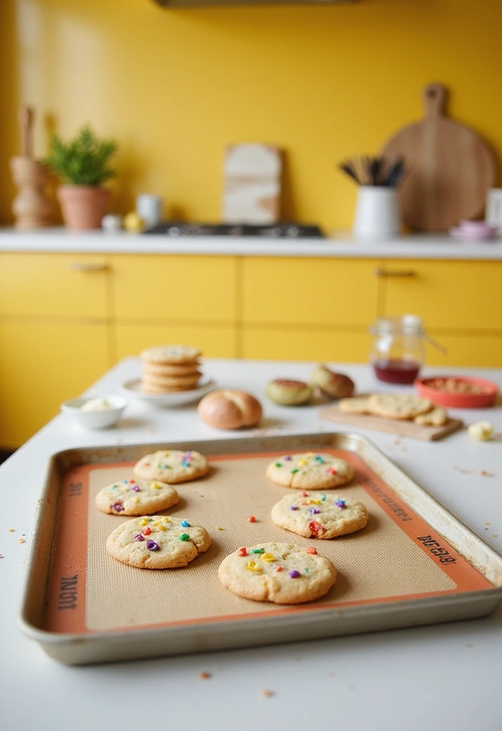 21 Genius Kitchen Hacks That’ll Instantly Upgrade Your Cooking Game (Don’t Miss #11!) - 13. Silicone Baking Mat for Easy Cleanup
