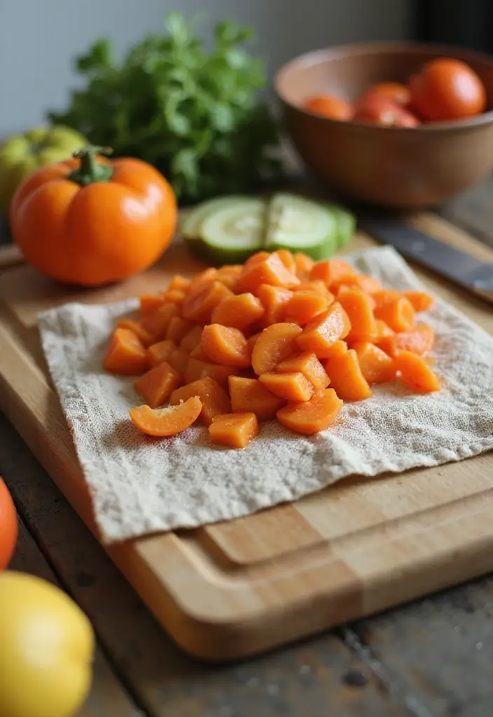 21 Genius Kitchen Hacks That’ll Instantly Upgrade Your Cooking Game (Don’t Miss #11!) - 8. Smart Cutting Board Trick