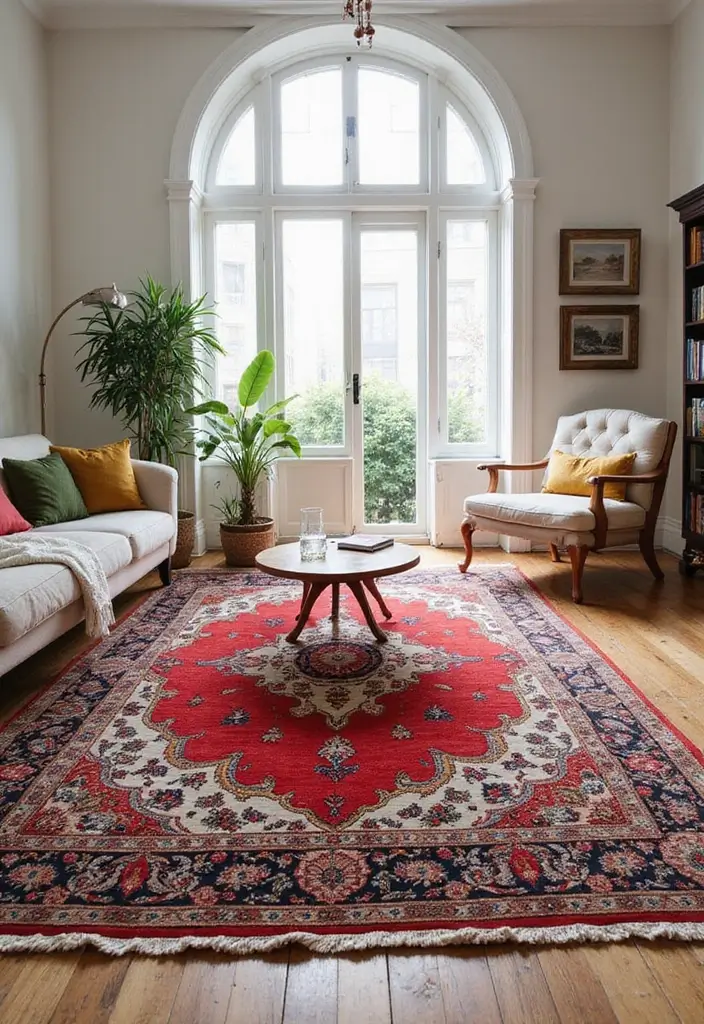 17 Color-Drenched Home Decor Ideas That’ll Make You Ditch Neutrals Forever (Just Wait Until You See #5!) - 3. Bright Area Rugs