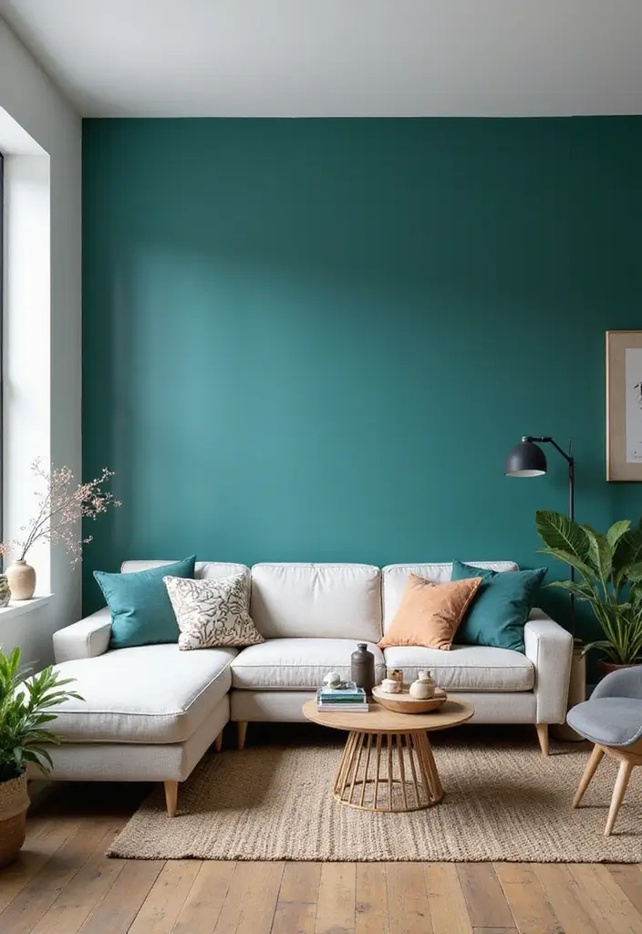17 Color-Drenched Home Decor Ideas That’ll Make You Ditch Neutrals Forever (Just Wait Until You See #5!) - 1. Accent Walls That Pop