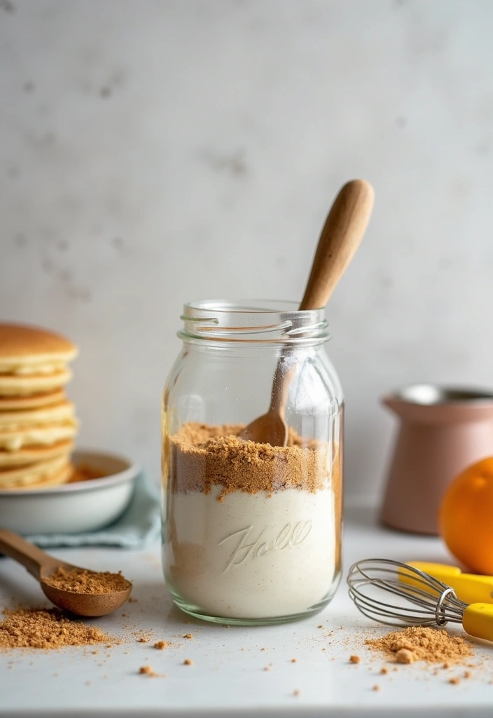 21 Genius Kitchen Hacks That’ll Instantly Upgrade Your Cooking Game (Don’t Miss #11!) - 7. Homemade Pancake Mix