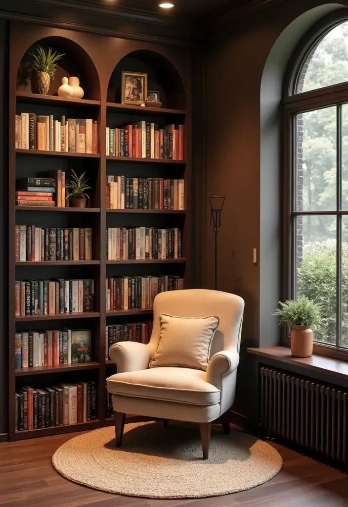 19 Medievalcore Decor Ideas That Feel Regal & Raw - 19. Thematic Book Nooks