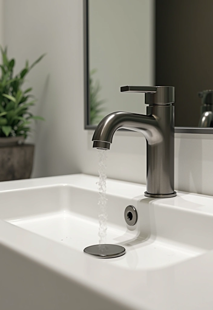 19 Sustainable Bathroom Material Ideas That Blend Eco-Friendly Design & Timeless Style - 7. Sustainable Faucet Designs