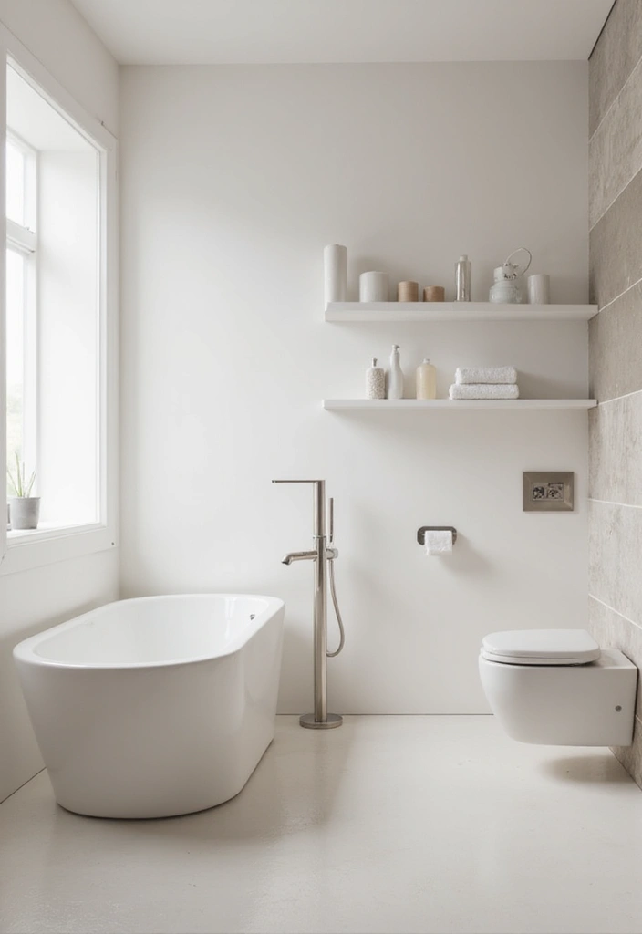15 Japandi Bathroom Style Ideas That Transforms Your Space Into Pure Calm - 4. Minimalist Fixtures