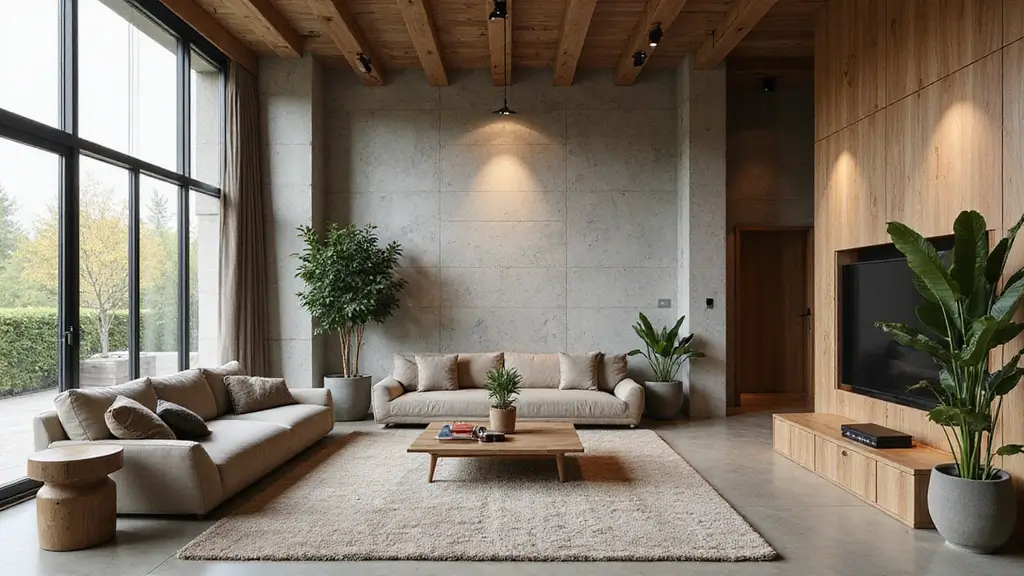 15 Organic Modern Living Room Ideas That Blend Natural Warmth & Sleek Style