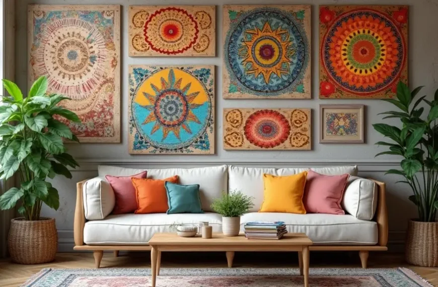 11 Hand-Painted Wall Pattern Ideas That You’ll Fall In Love With