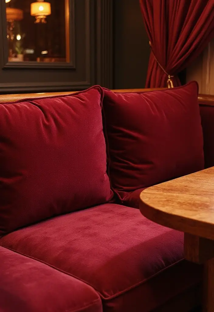 19 Medievalcore Decor Ideas That Feel Regal & Raw - 4. Luxurious Velvet Textiles