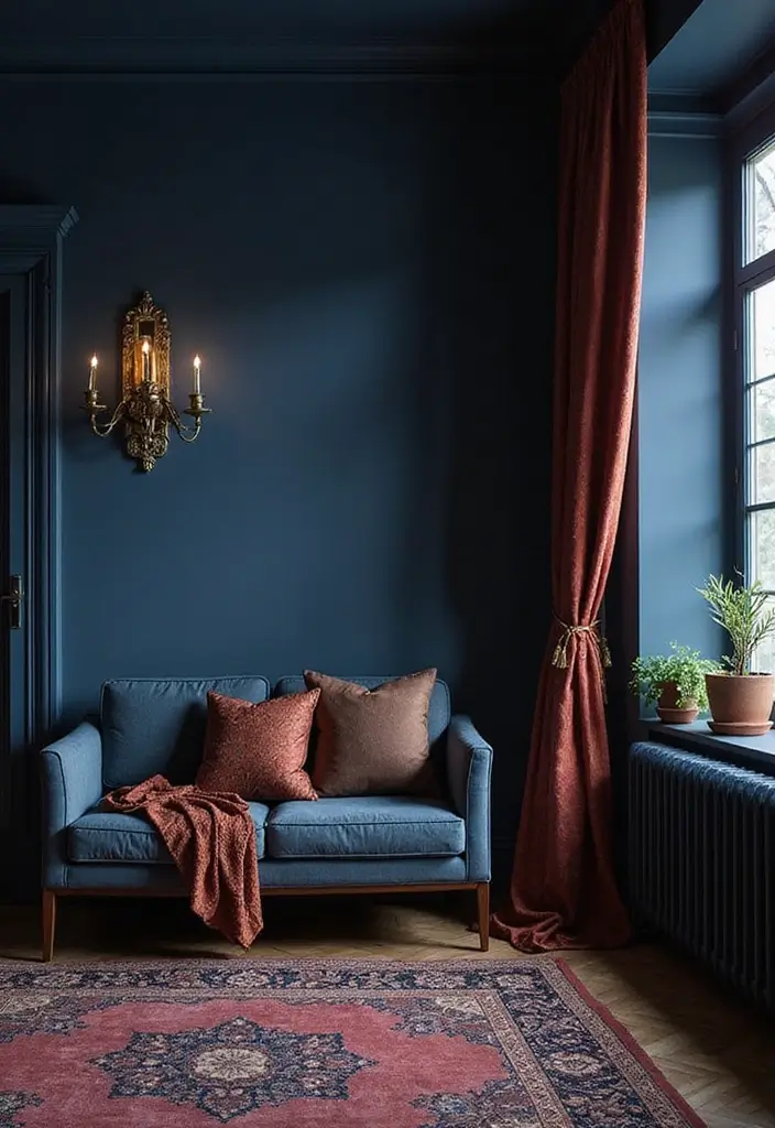 19 Medievalcore Decor Ideas That Feel Regal & Raw - 8. Bold, Dark Colors