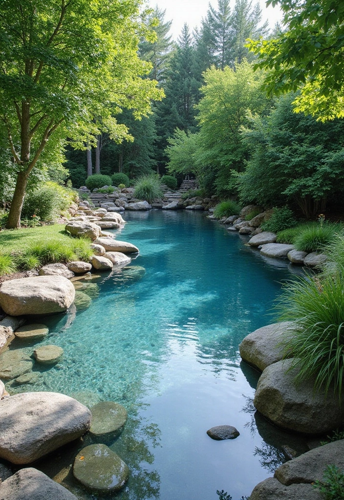 17 Solarpunk House Ideas That Blend Nature, Tech & Dreamy Design - 8. Natural Swimming Pools