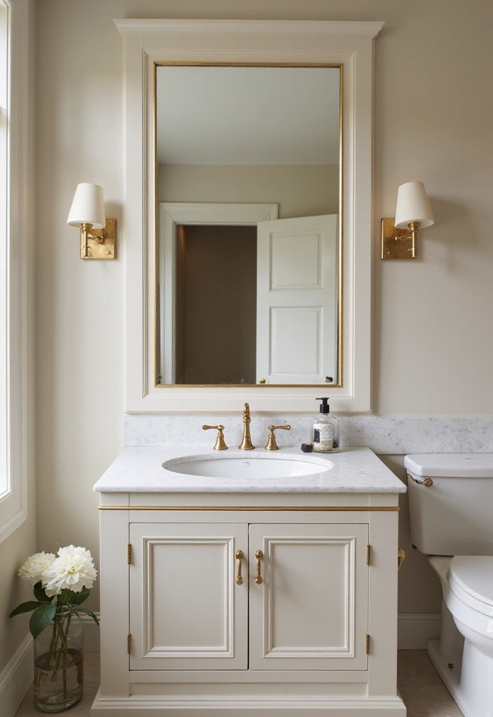 7 Contrast-Painted Trim Ideas That Instantly Elevate Any Room - 5. Metallic Trims for a Touch of Glam