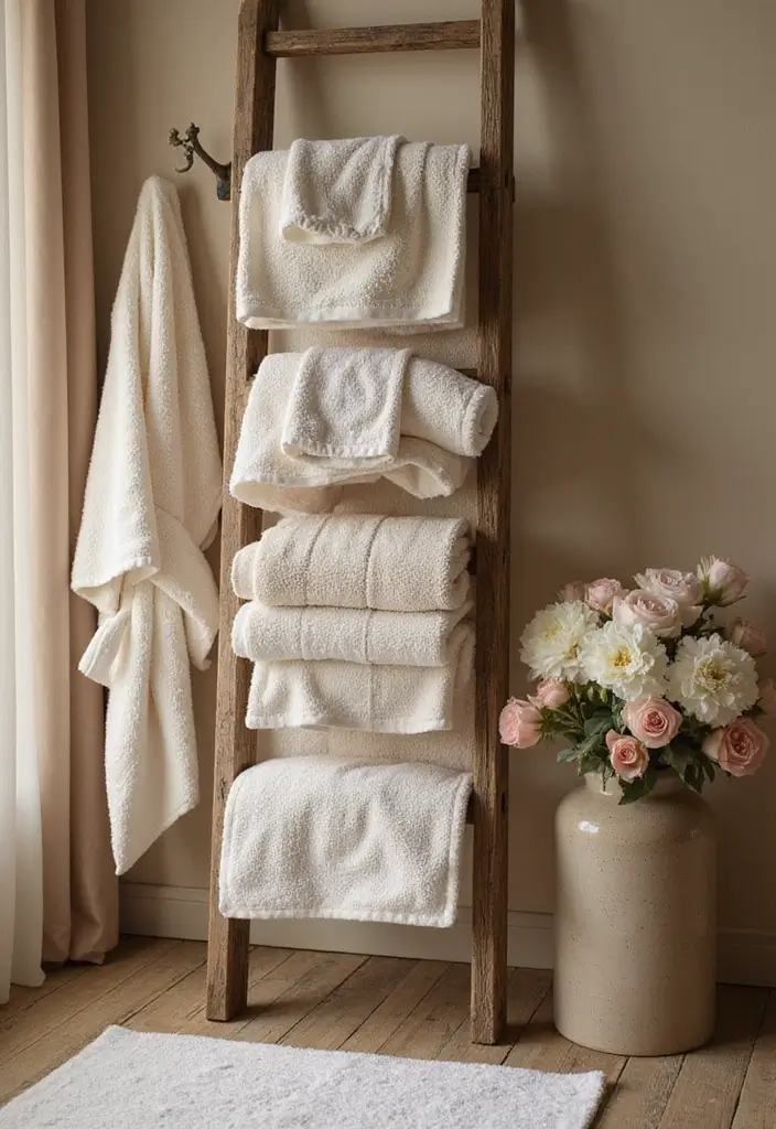 15 Spa-Like Bathroom Decor Ideas That Turn Your Home Into a Relaxing Retreat - 2. Luxurious Bath Linens