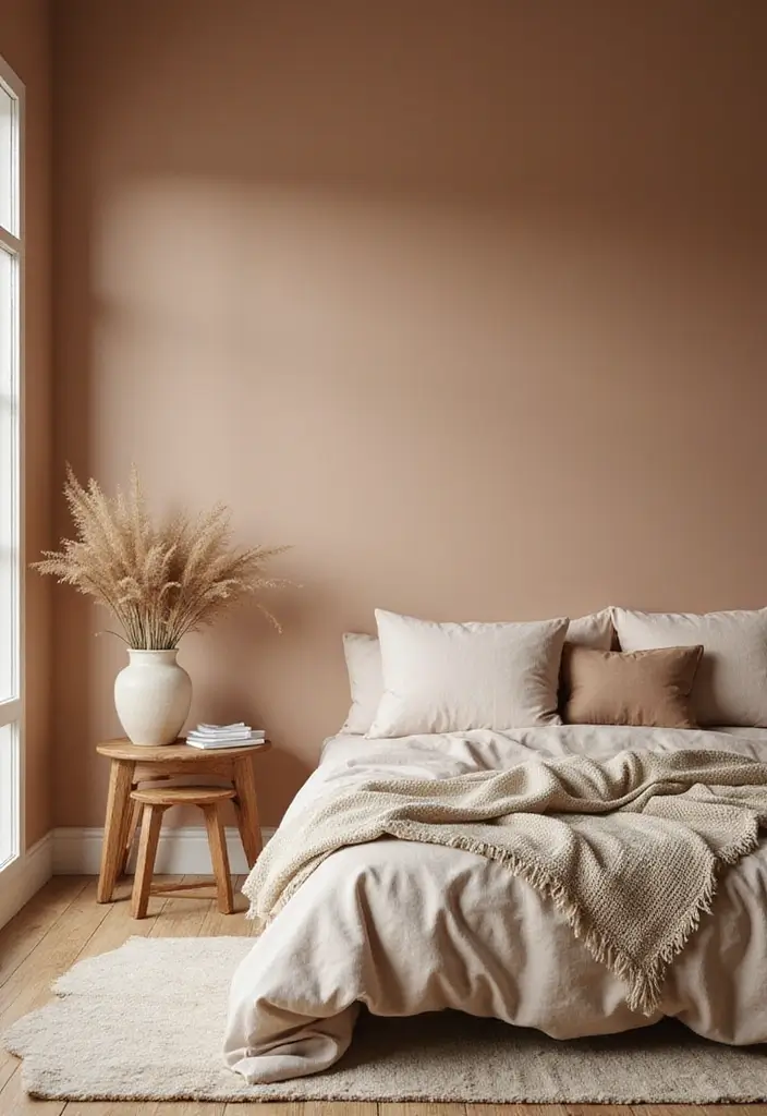 13 Natural Material Bedroom Ideas That Feel Organic & Effortlessly Elegant - 11. Eco-Friendly Paints
