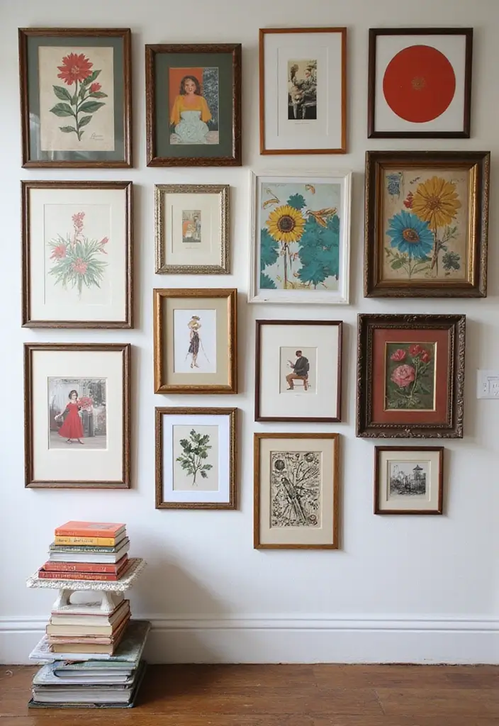 21 Eclectic Maximalist Decor Ideas That Totally Break the Rules - 2. Vibrant Gallery Walls