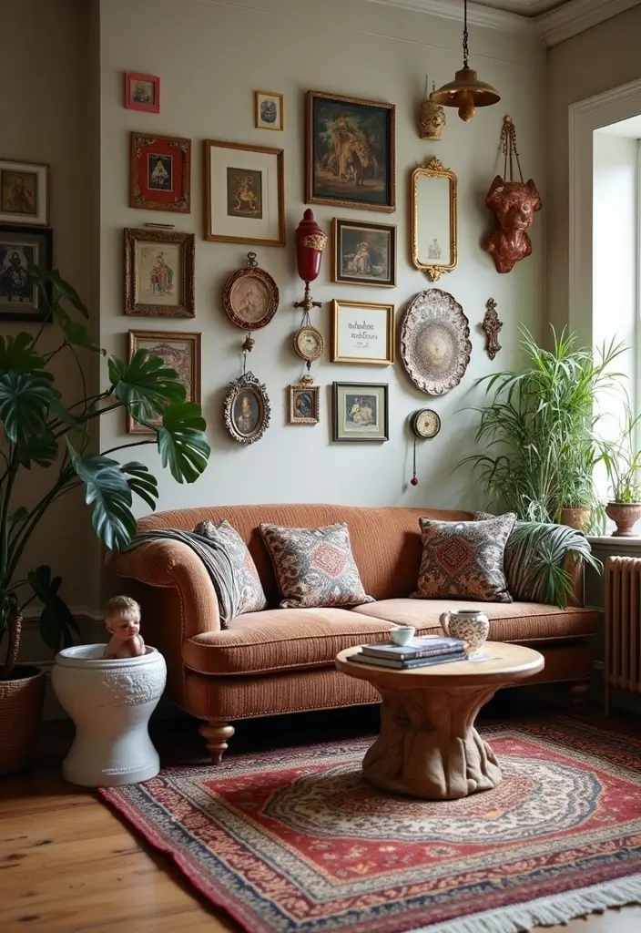 21 Eclectic Maximalist Decor Ideas That Totally Break the Rules - 15. Unexpected Accessories