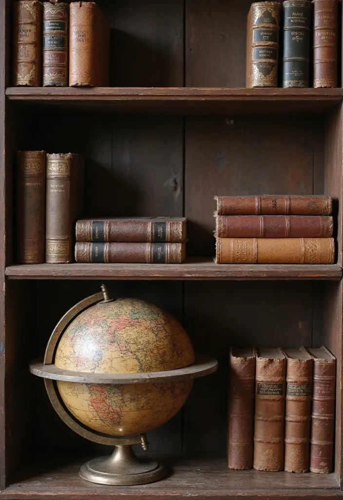 19 Vintage Maximalism Decor Ideas You’ll Want to Copy - 10. Historical Artifacts