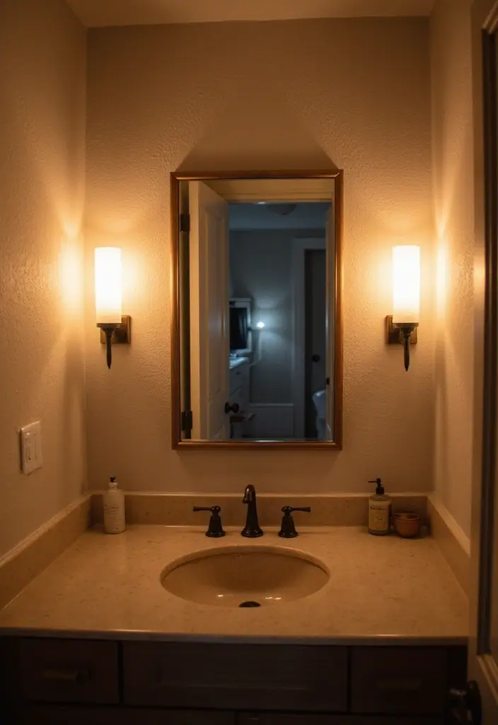 15 Japandi Bathroom Style Ideas That Transforms Your Space Into Pure Calm - 8. Thoughtful Lighting Solutions