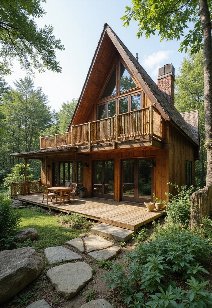 17 Solarpunk House Ideas That Blend Nature, Tech & Dreamy Design - 14. Natural Building Materials