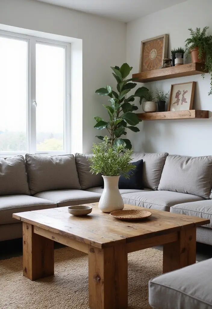 13 Sustainable Home Decor Ideas That Blend Style & Eco-Friendly Living - 1. Reclaimed Wood Furniture