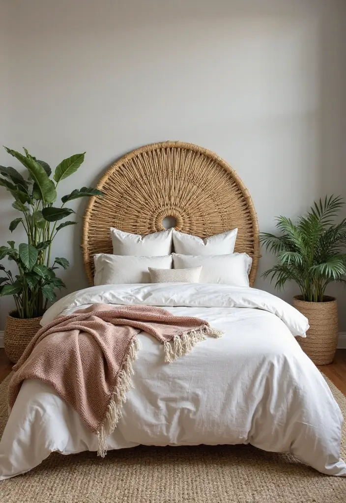 13 Statement Headboard Ideas That Instantly Transform Any Bedroom - 11. Boho Bliss