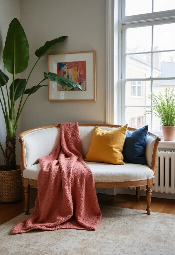 13 Curved Living Room Furniture Ideas That Flow With Style & Comfort - 6. Plush Curved Benches