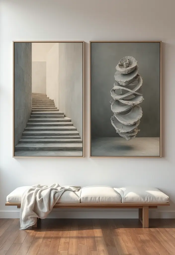 15 Modern Surrealist Decor Ideas That Feel Like Living in a Dream (Don’t Miss #9!) - 4. Illusionary Art Pieces