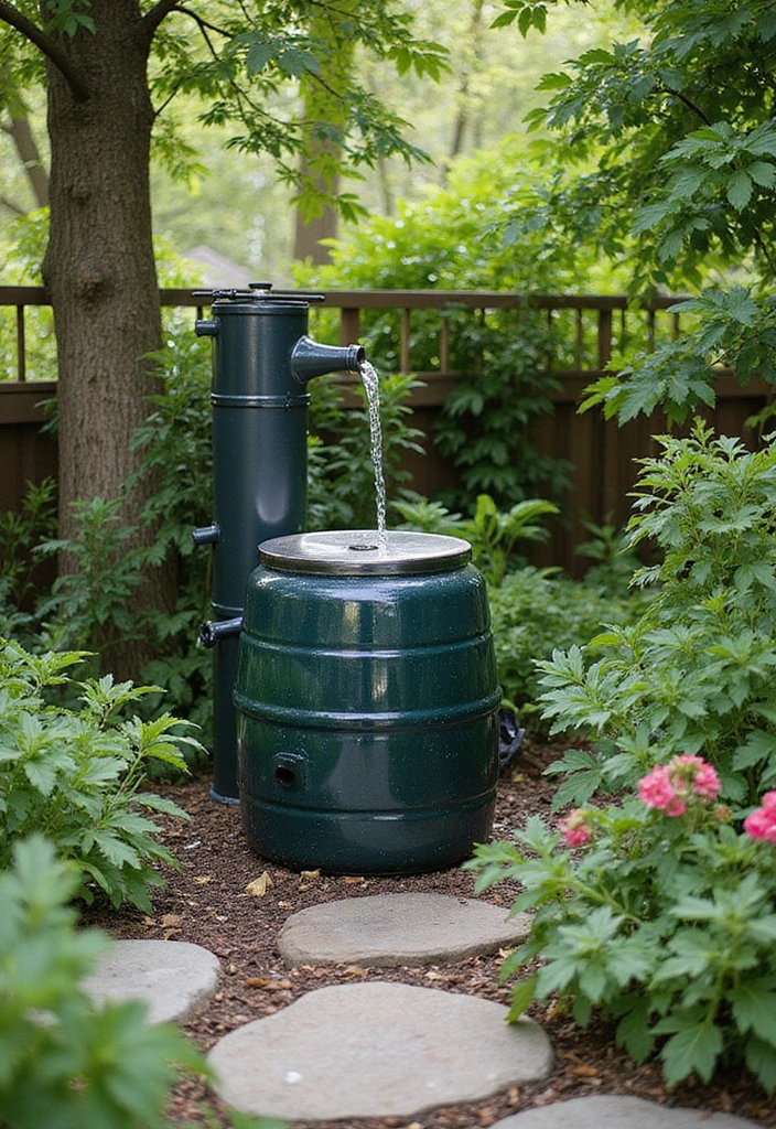 17 Solarpunk House Ideas That Blend Nature, Tech & Dreamy Design - 4. Rainwater Harvesting Systems