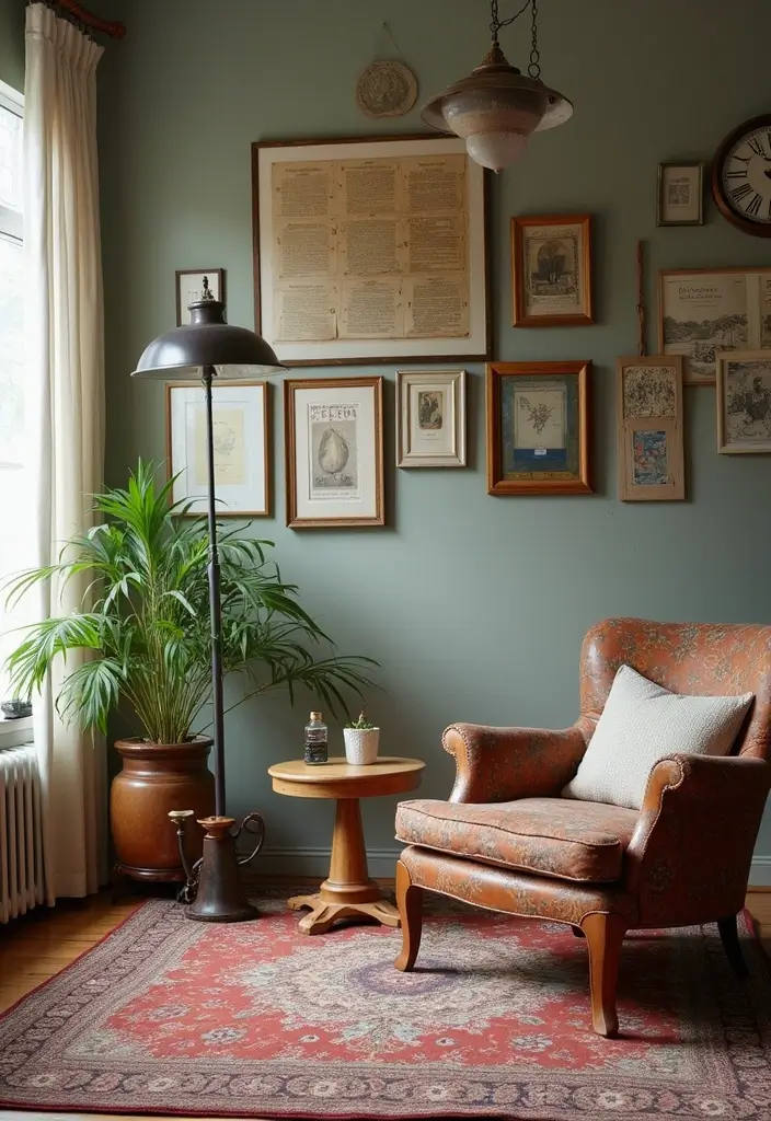 21 Eclectic Maximalist Decor Ideas That Totally Break the Rules - 17. Vintage Meets Modern