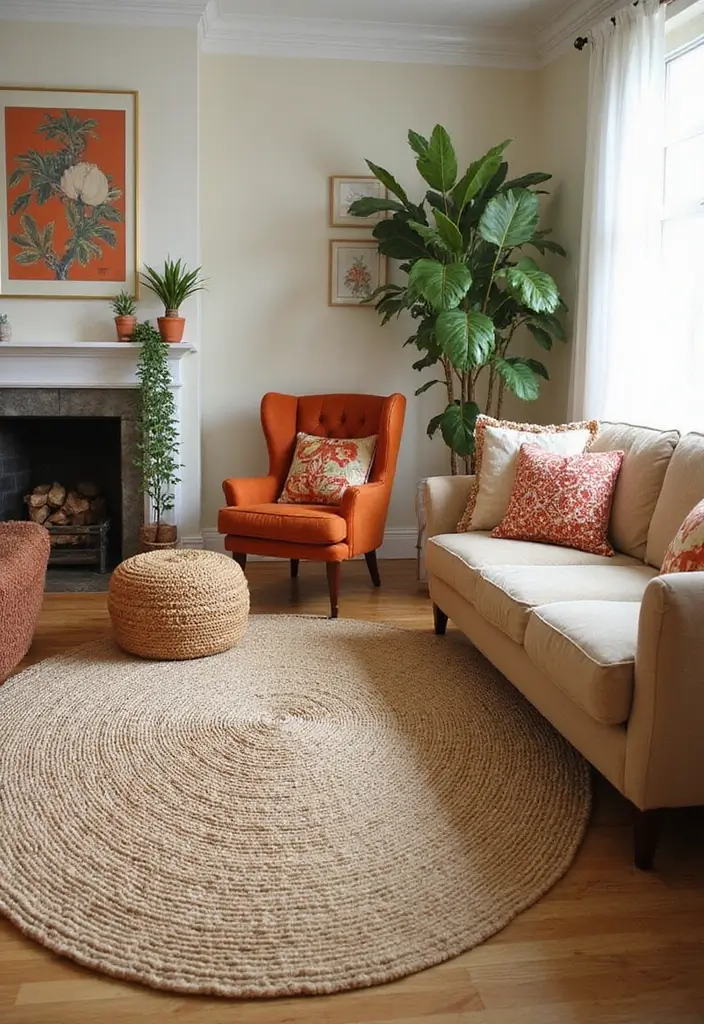 13 Sustainable Home Decor Ideas That Blend Style & Eco-Friendly Living - 8. Sustainable Area Rugs