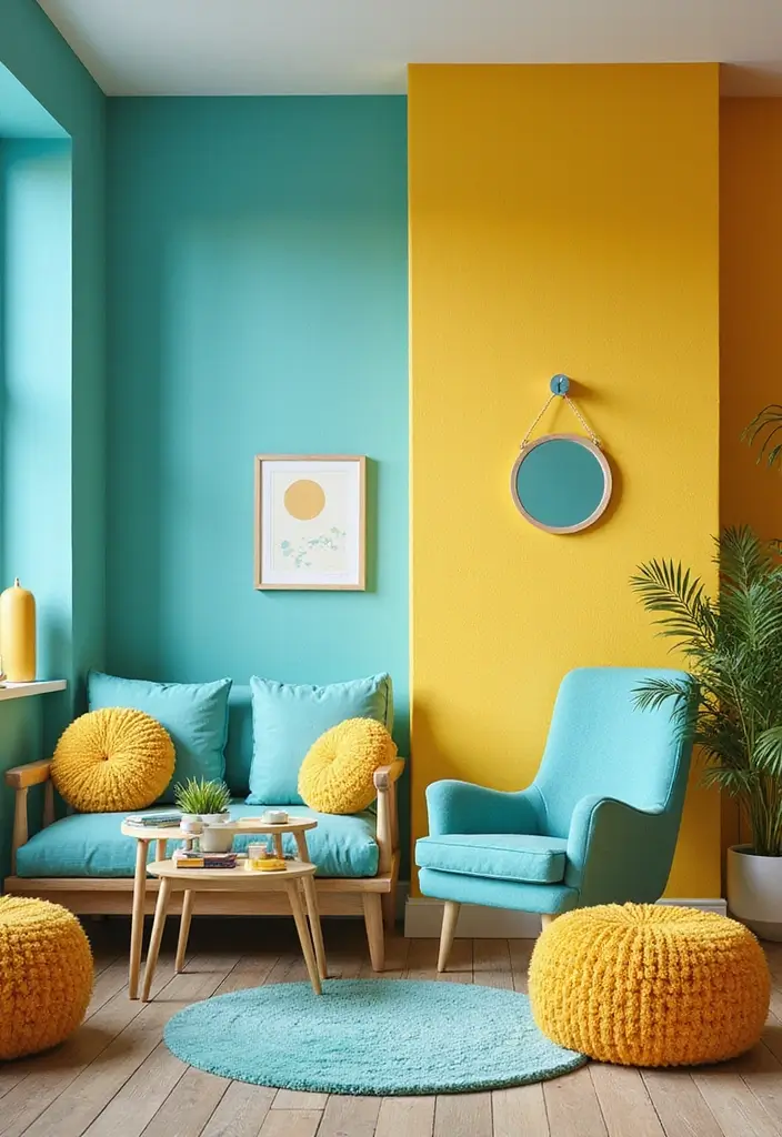 19 Vintage Maximalism Decor Ideas You’ll Want to Copy - 12. Playful Color Combinations