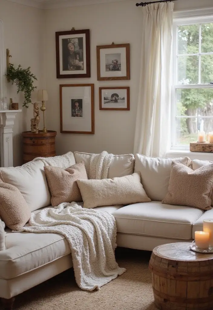 11 Maximalist Living Room Ideas That Burst With Personality & Style - 11. Cozy Personal Touches