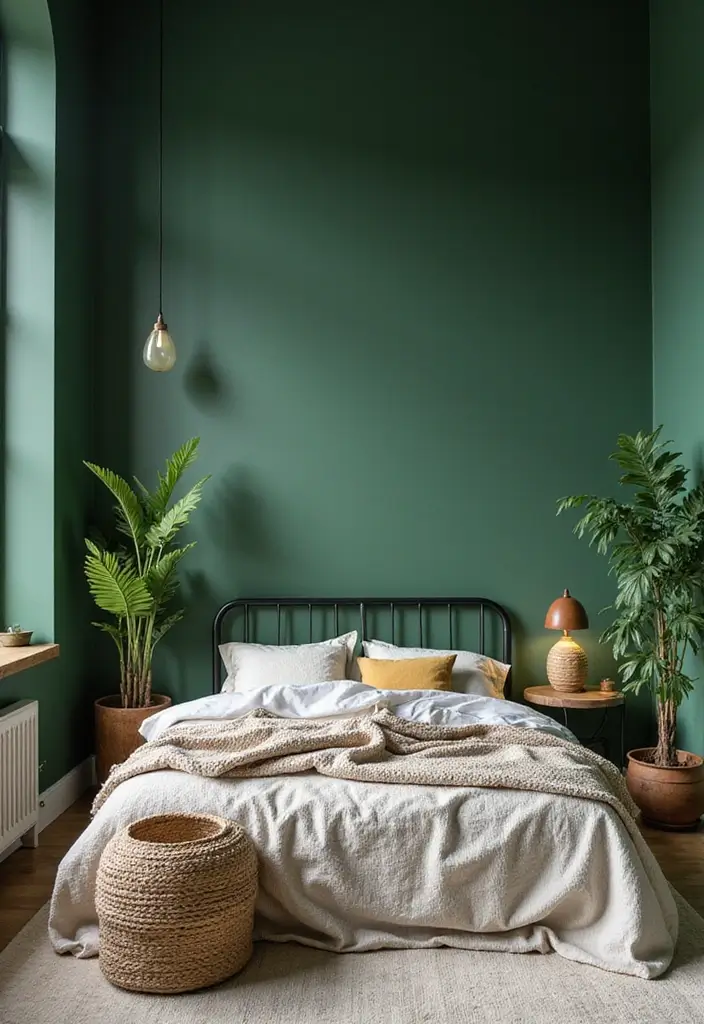 11 Moody Bedroom Hues That Drench Spaces in Drama - 3. Forest Green