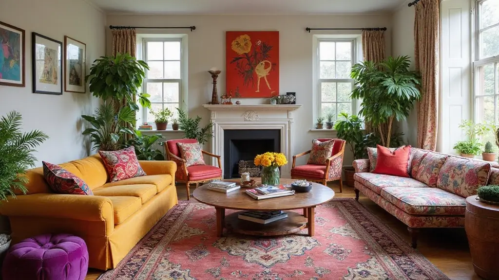 11 Maximalist Living Room Ideas That Burst With Personality & Style