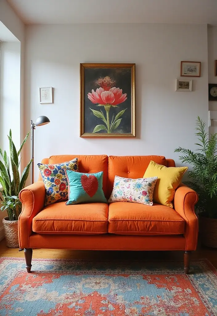 19 Vintage Maximalism Decor Ideas You’ll Want to Copy - 3. Statement Vintage Furniture