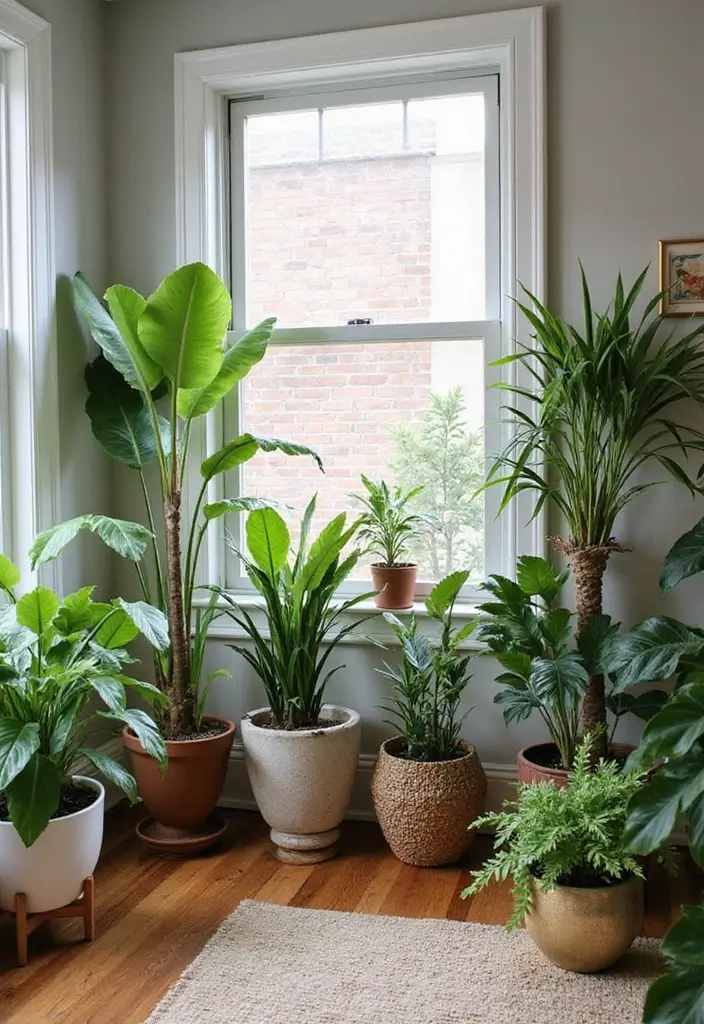 11 Eclectic Glam Bedroom Ideas That Sparkle With Personality & Flair - 10. Indoor Plants